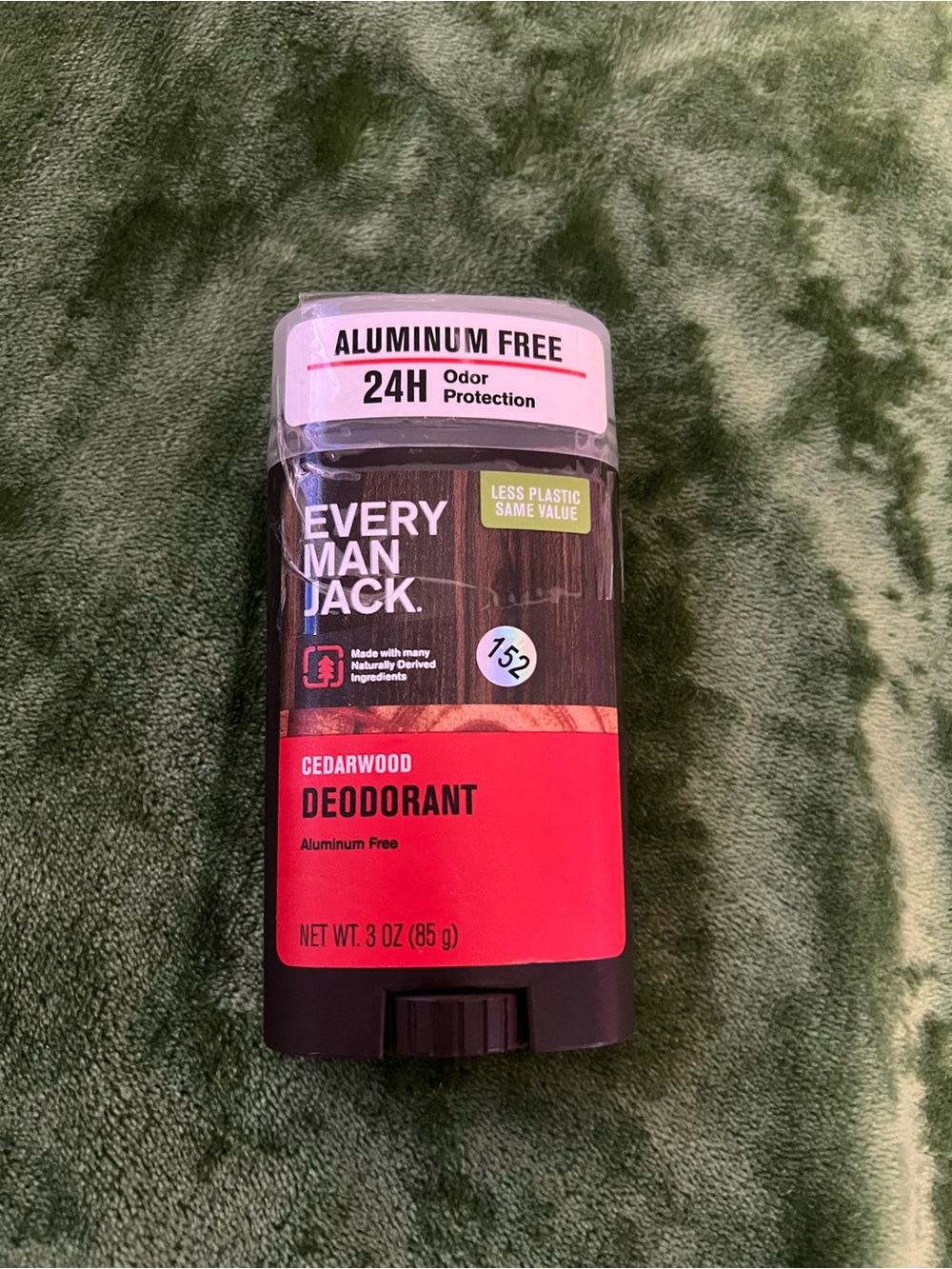 Every Man Jack Cedarwood Deodorant Stick - Red